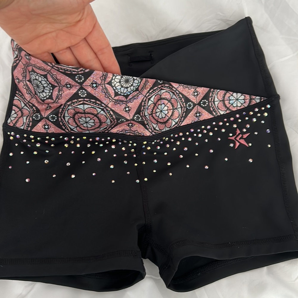 Rebel Athletic Compression Shorts size- Youth Large